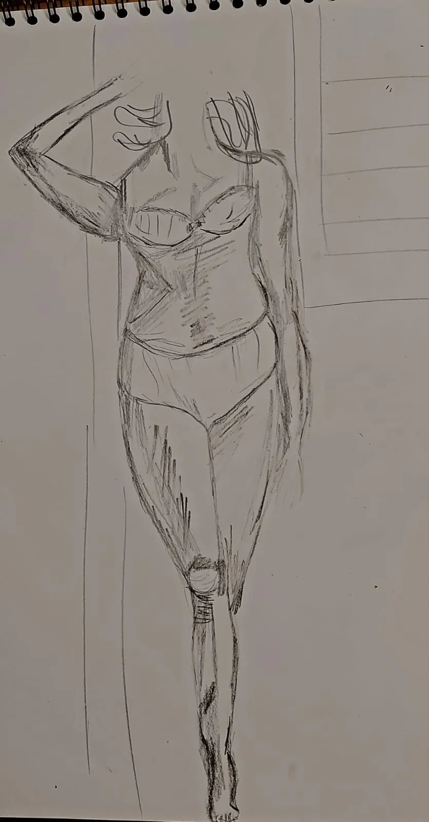 Cuerpos, boceto de Estela Pacheco — foto 2 de 3